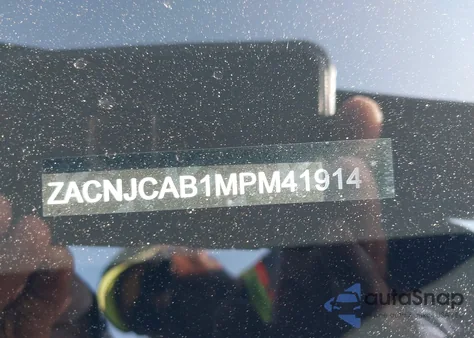 2021 Jeep Renegade Jeepster Fwd from USA, damaged, VIN ZACNJCAB1MPM41914